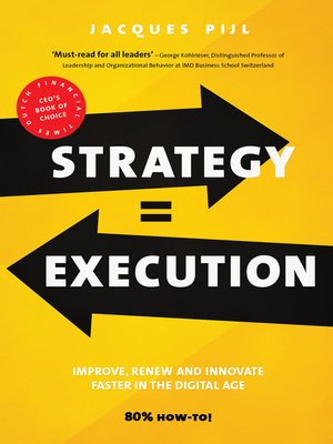 cover image of Strategy = Execution
